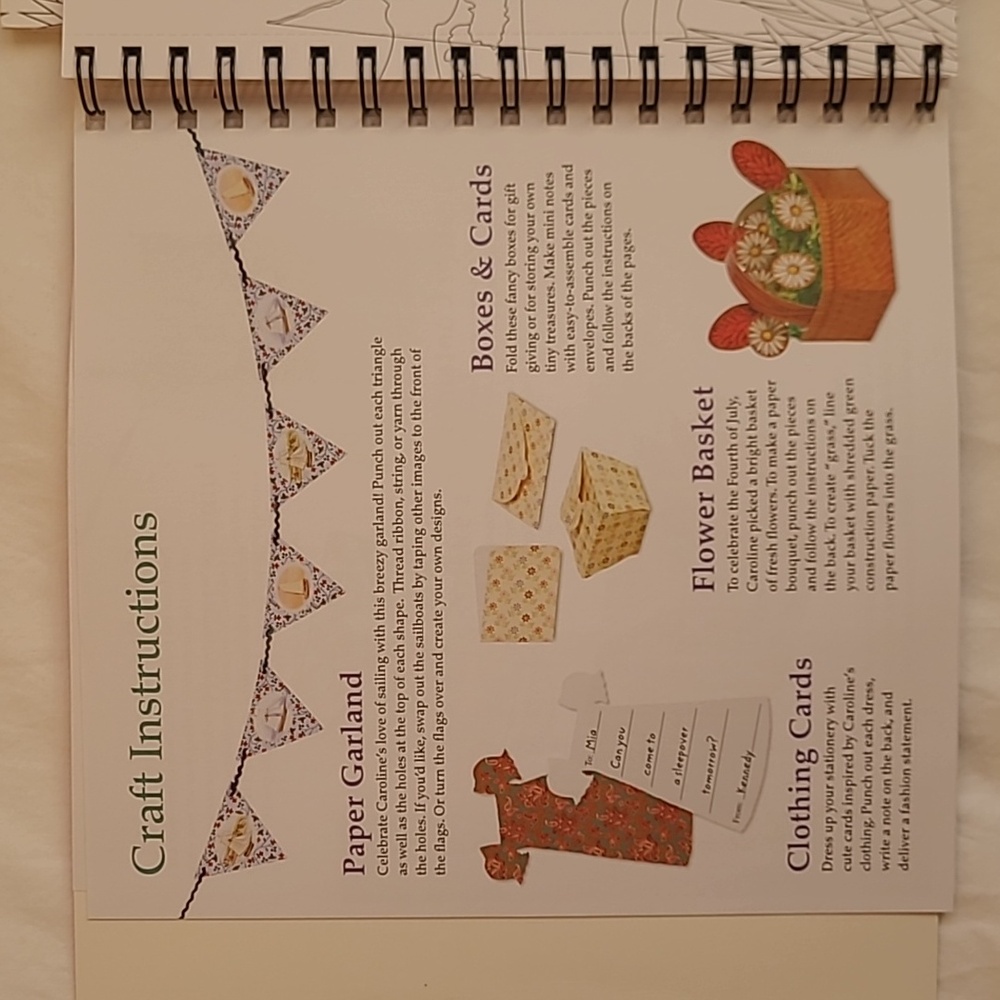 American Girl Caroline Color & Craft Book - Picture 6 of 14